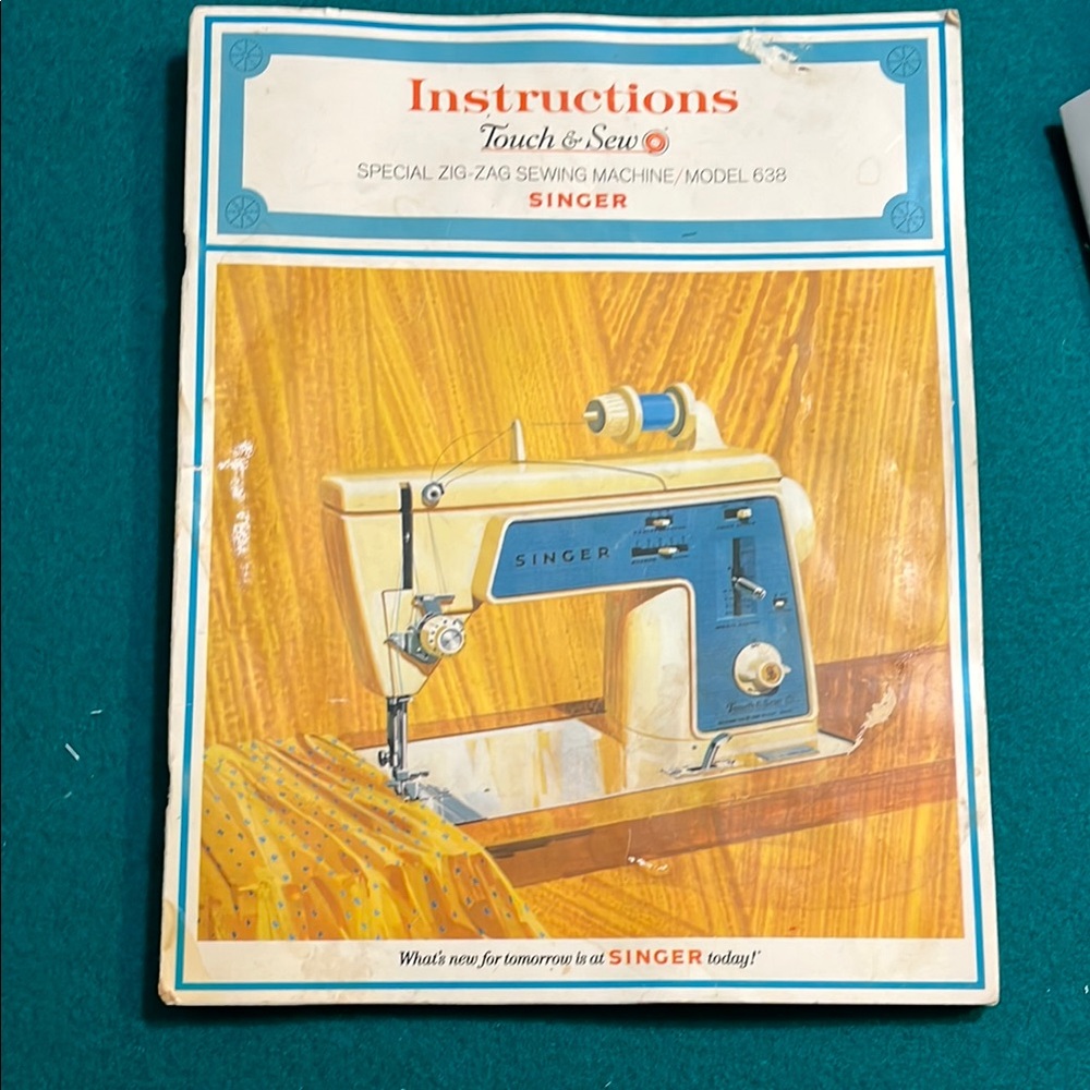 Singer Touch & Sew Model 638 Manual